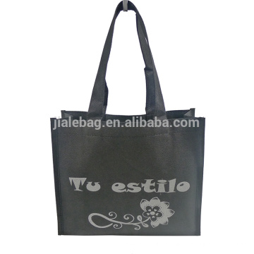 Gran diseño reutilizable roll up fabricante de bolsas de compras